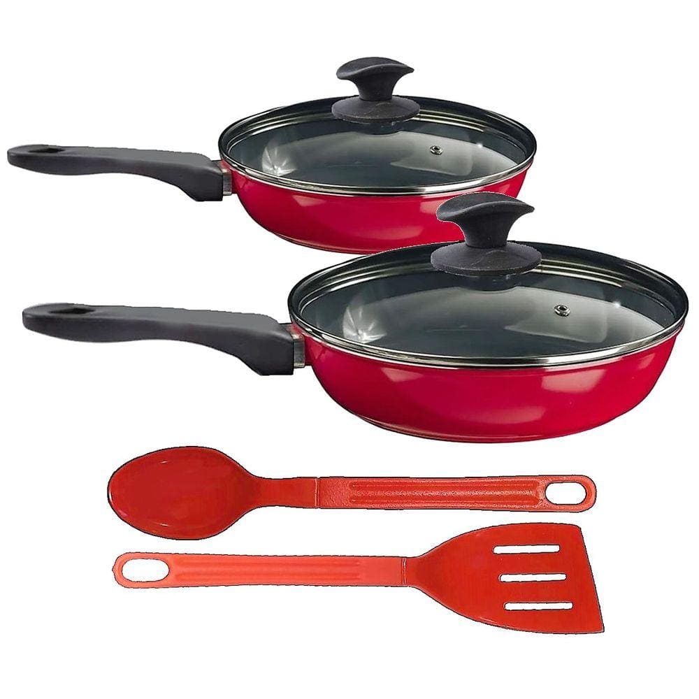 Jogo Frigideiras Antiaderente Cerâmica Javali 16e24 T03 N06