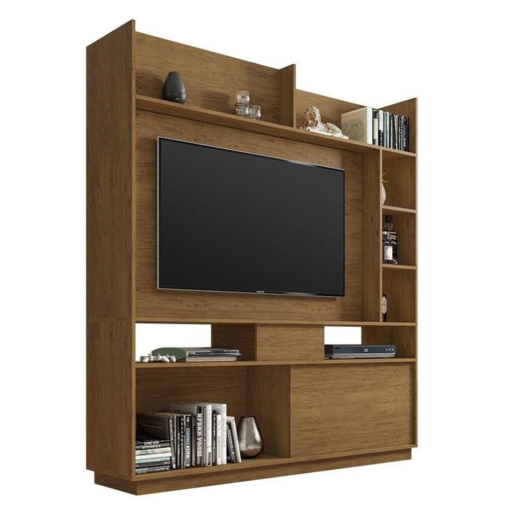 Estante Home Divisor de Ambientes Versus para TV até 50” Freijó - PR Móveis