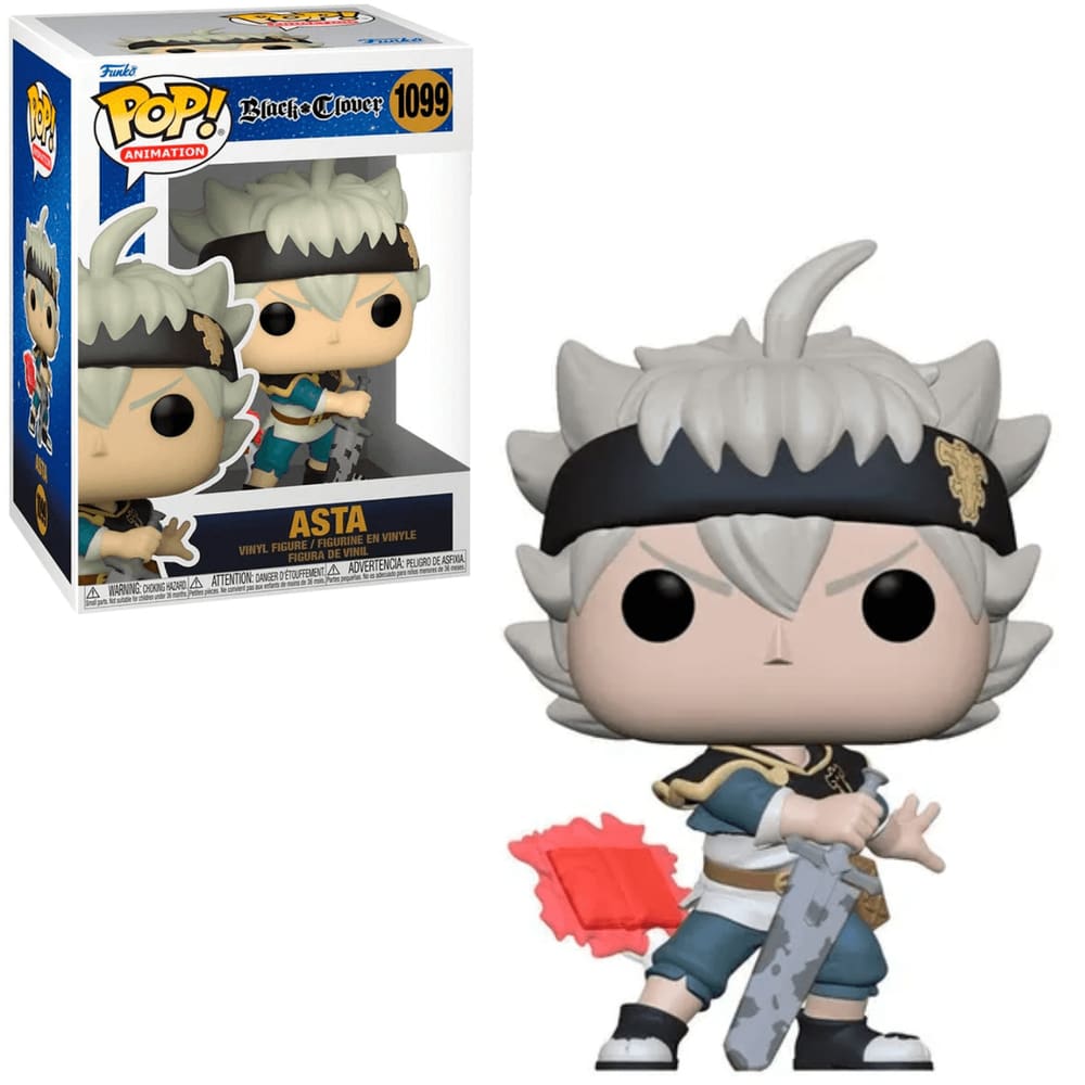 Funko Pop Asta #1099 Pop! Anime Black Clover Lançamento 2022