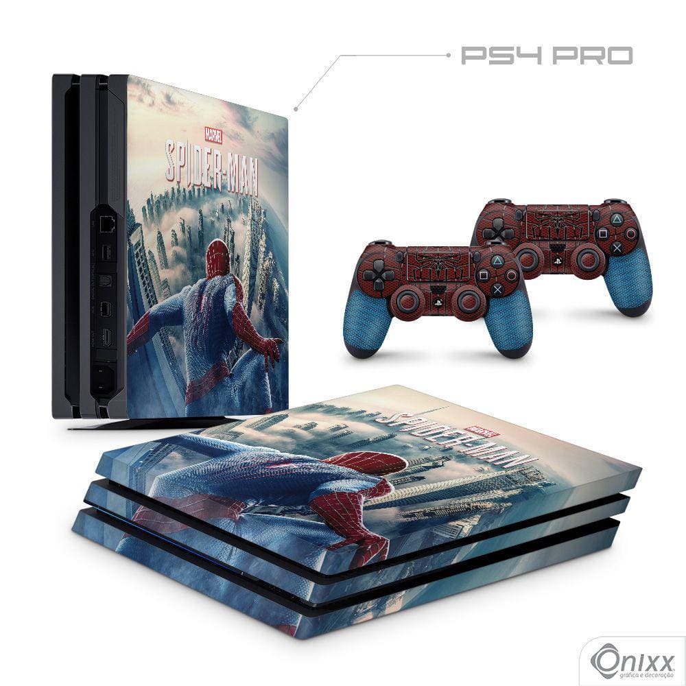 Skin PS4 PRO Adesiva Iron Man