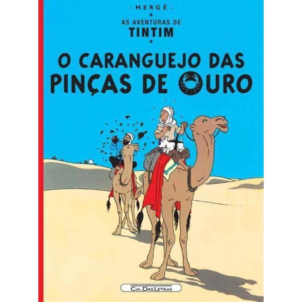 Tintim - Caranguejo Das Pincas Ouro, O