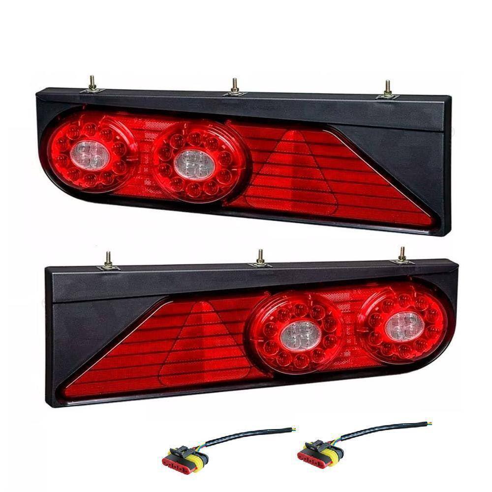 Kit Lanterna Traseira Randon Completa Led Modelo Após 2013