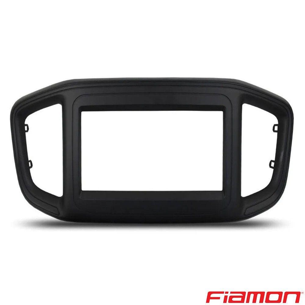 Moldura Painel 2din Multimidia Dvd Mp5 Fiat Nova Strada 2021