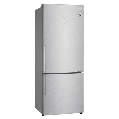 Geladeira LG Bottom Freezer Universe 451 Litros Inox 220V GCB659BSB1