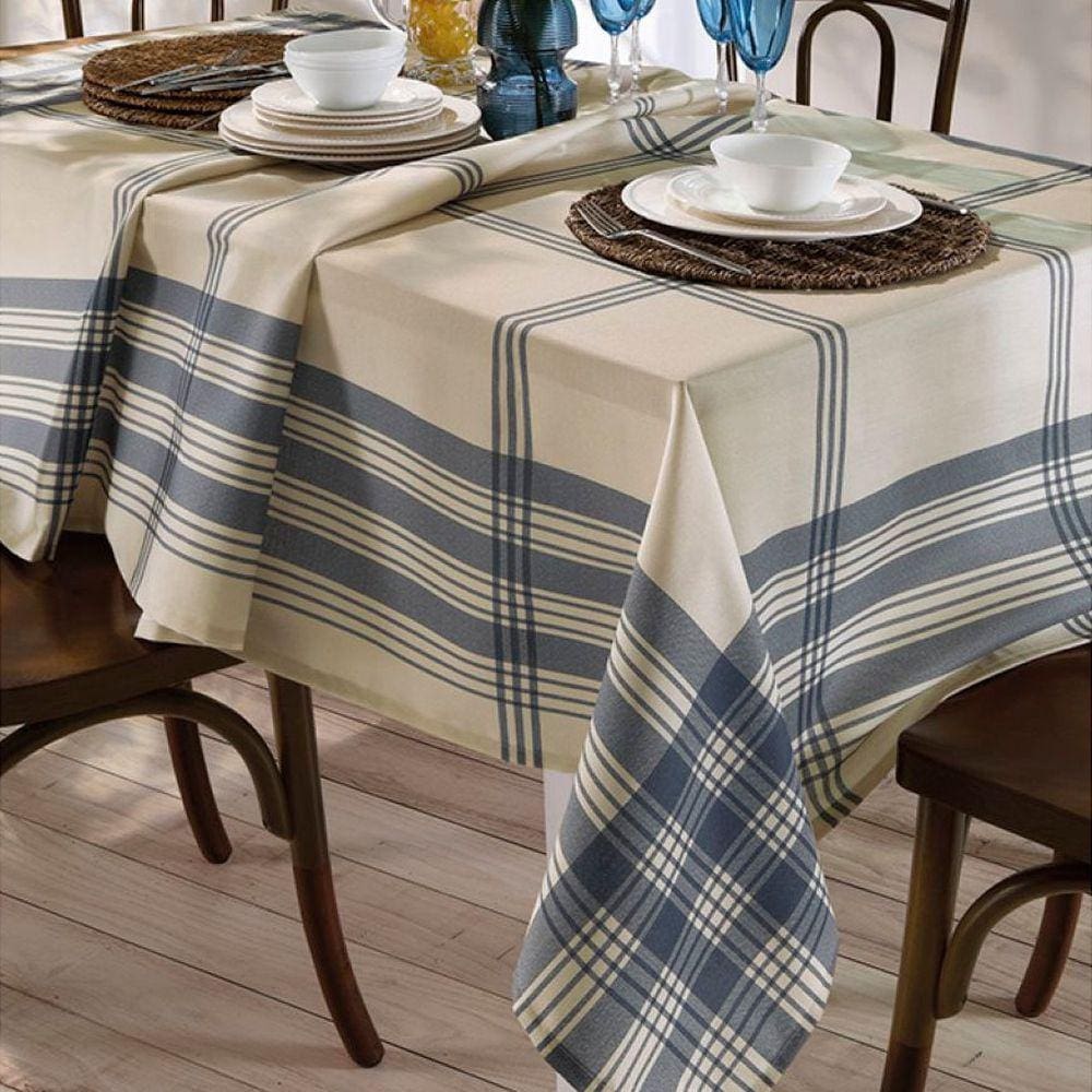 Toalha de Mesa Retangular 6 Lugares - Luna - Döhler Clean