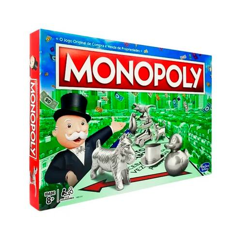 Jogo De Tabuleiro Monopoly Clássico Hasbro Extra