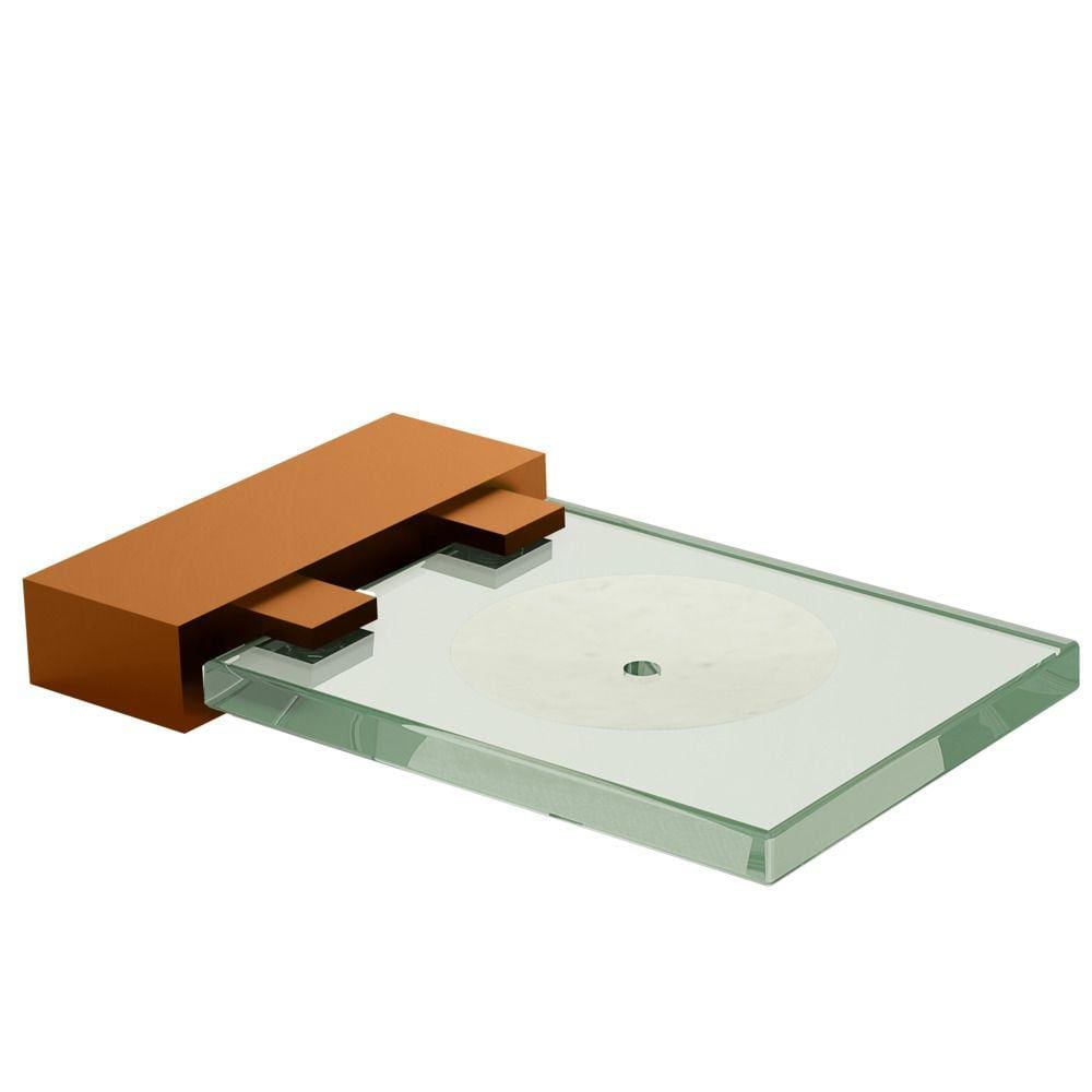 Saboneteira De Parede Fani Horus Cobre Fosco 4100 Rv450