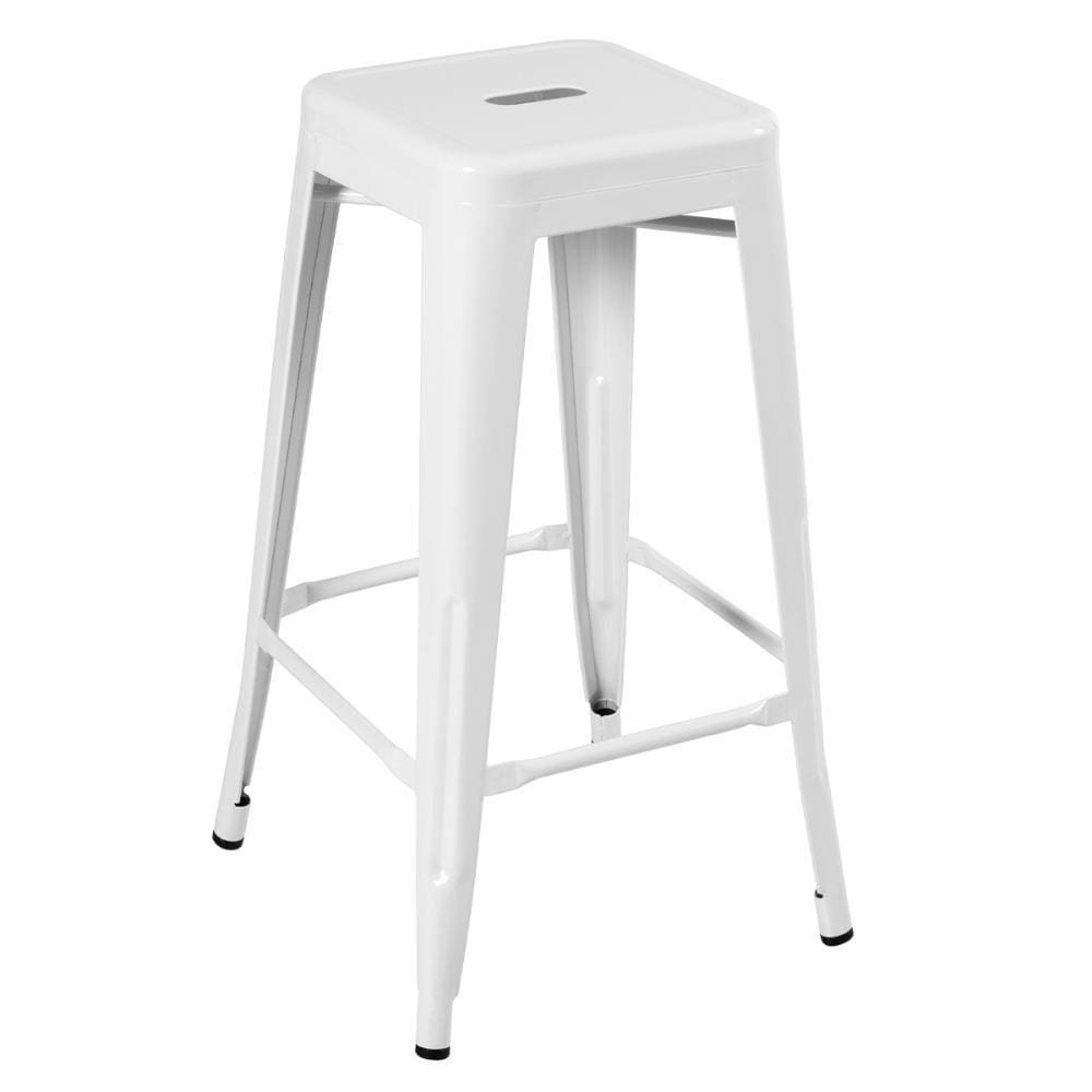 Banqueta Alta 76 Cm Branco