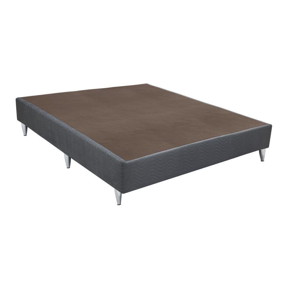Base Camurça Cinza Viúva (128X188X30) Ortobom