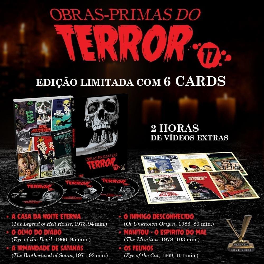 Obras-primas Do Terror: Horror Francês - Edição Limitada Com 6 Cards (caixa  Com 3 Dvds) - Carrefour