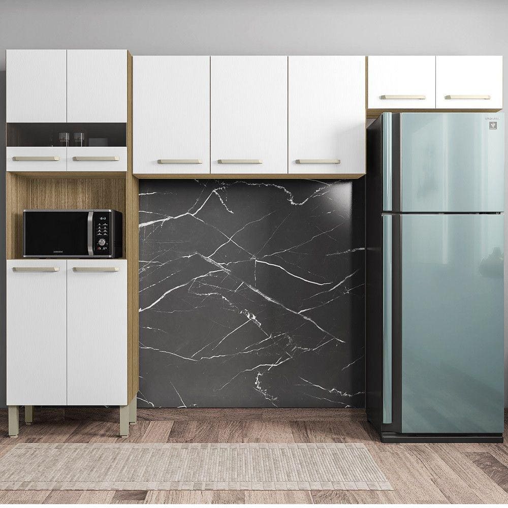 Cozinha Compacta 9 Portas Versalhes Kit Paraná