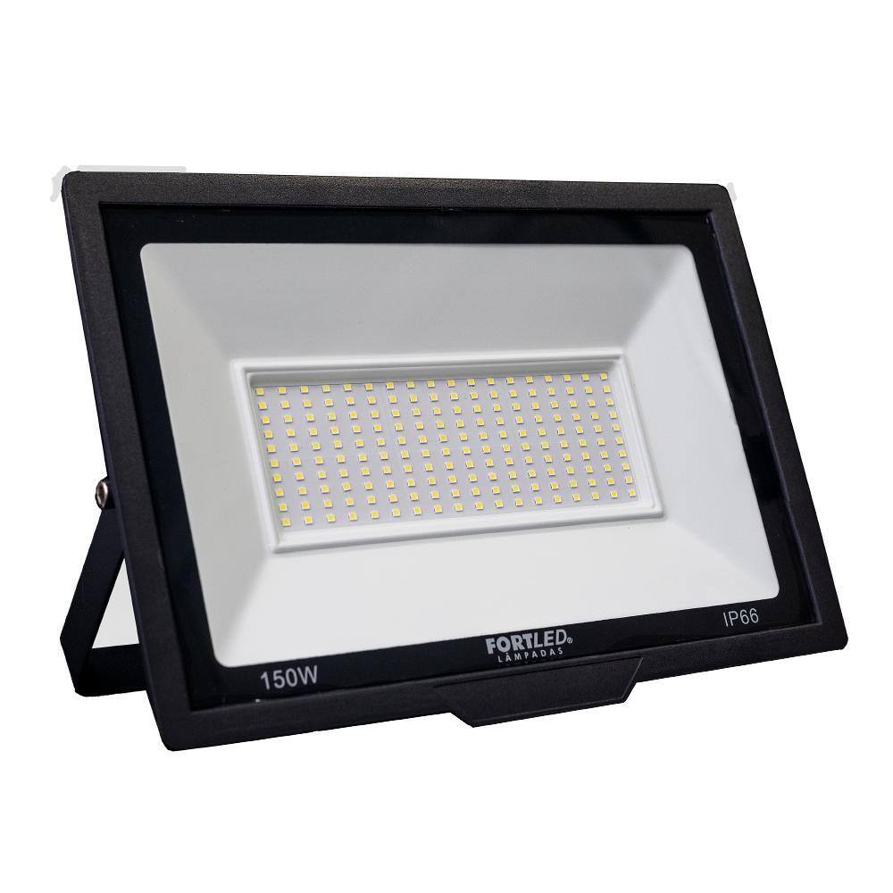 Refletor de Led 150W Luz Branca 110/220V 25.000h Fortled