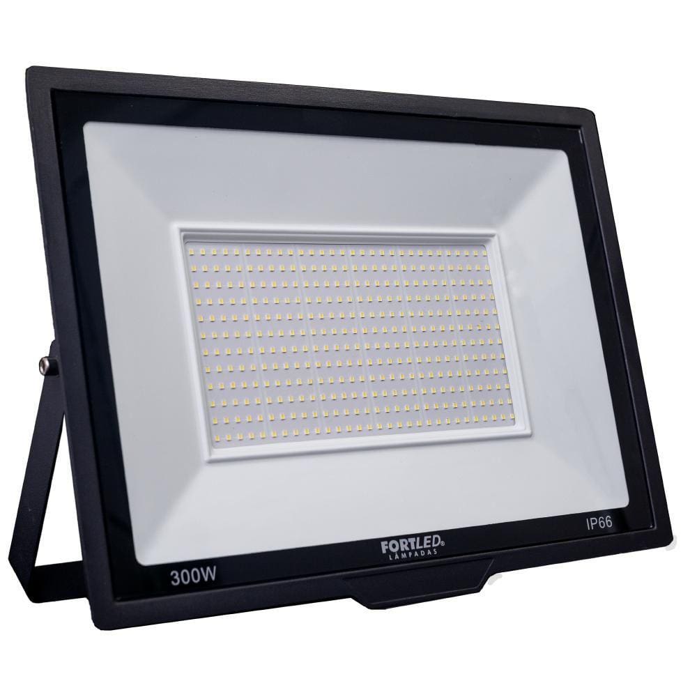 Refletor de Led 300W Luz Branca 110/220V 25.000h Fortled