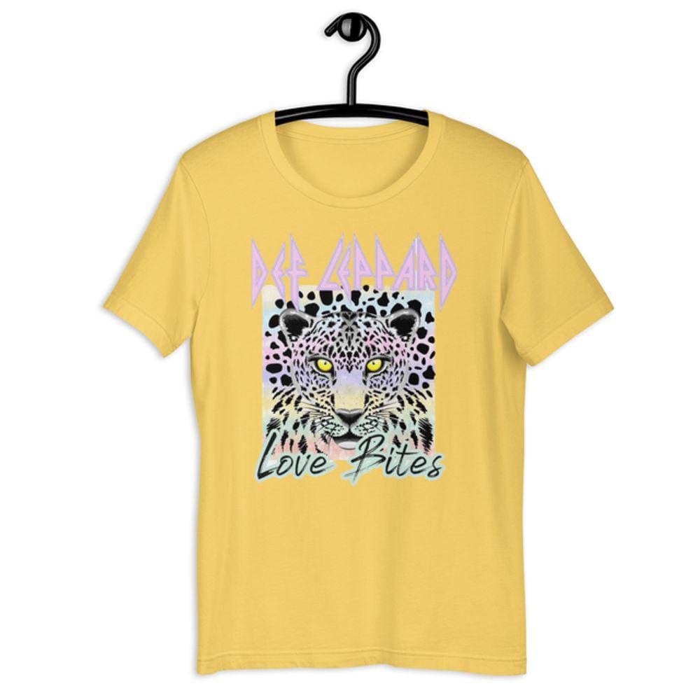 Camiseta Blusa Tshirt Feminina - Def Leppard Animal Print