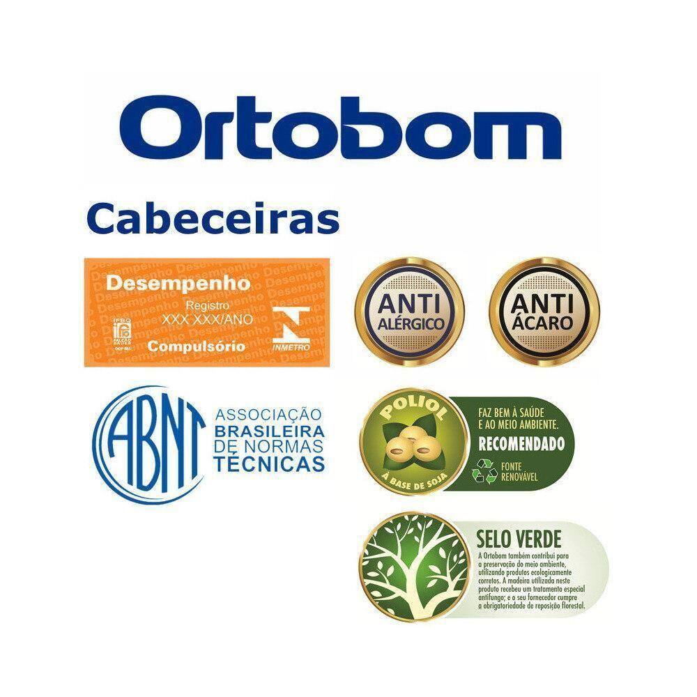 Cabeceira Tamisa Veluto Cinza Super King 8x195x125 Camurça