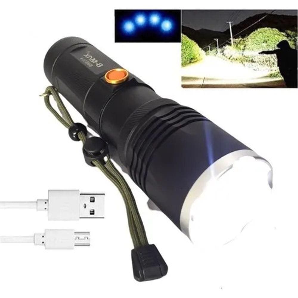 Lanterna Holofote Melhor Do Mundo Led P70 Zoom X2000