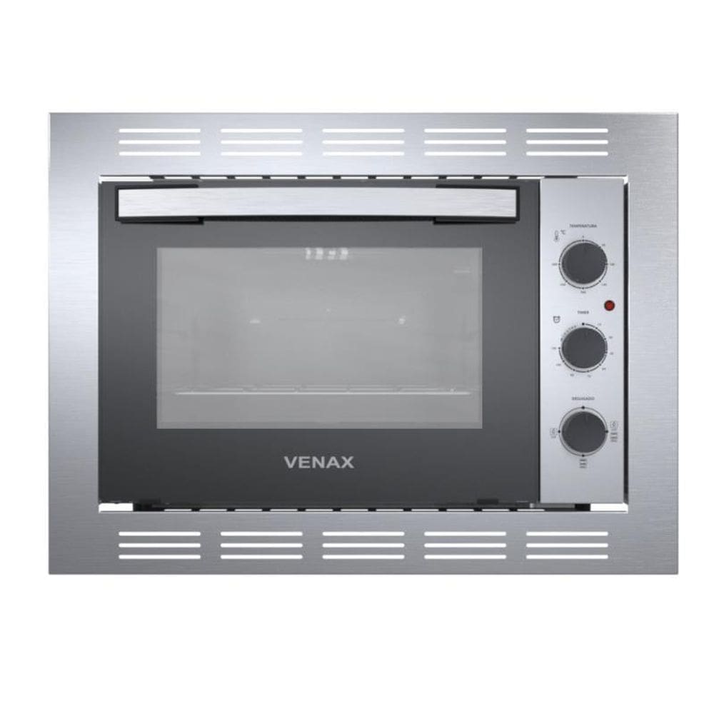Forno 45l de Embutir Venax Preto/inox - Elétrico - Grand Gourmet - 110v - 16036