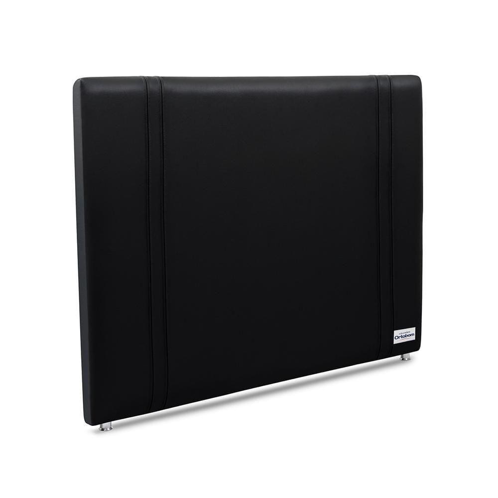 Cabeceira Tamisa Preto Super King 8x195x125