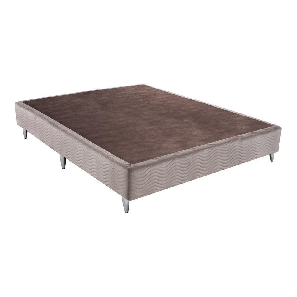Base Camurça Bege Viúva (128X188X30) Ortobom