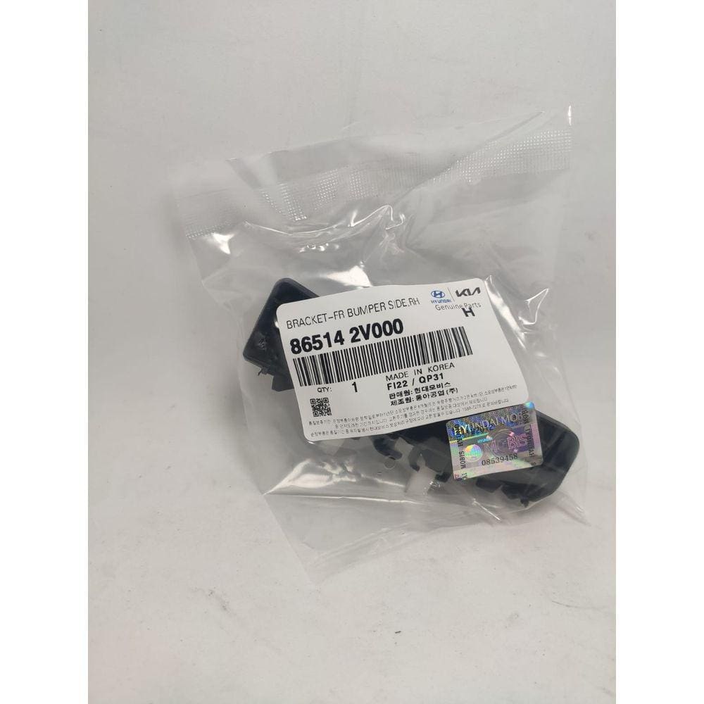 Suporte Guia do Parachoque Direito Dianteiro Frontal Veloster 2012 2013 2014 2015 2016 2017 865142v000