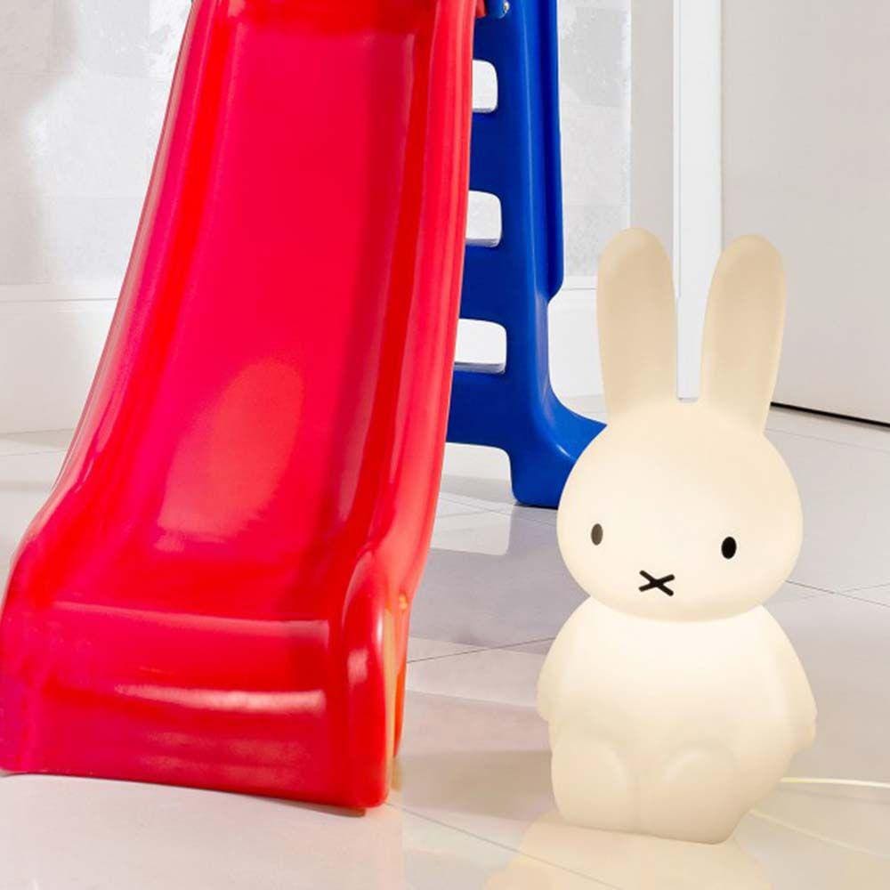 Luminária Infantil - 45 cm - Led e Fluorescente - Miffy - Natural - DecorFun