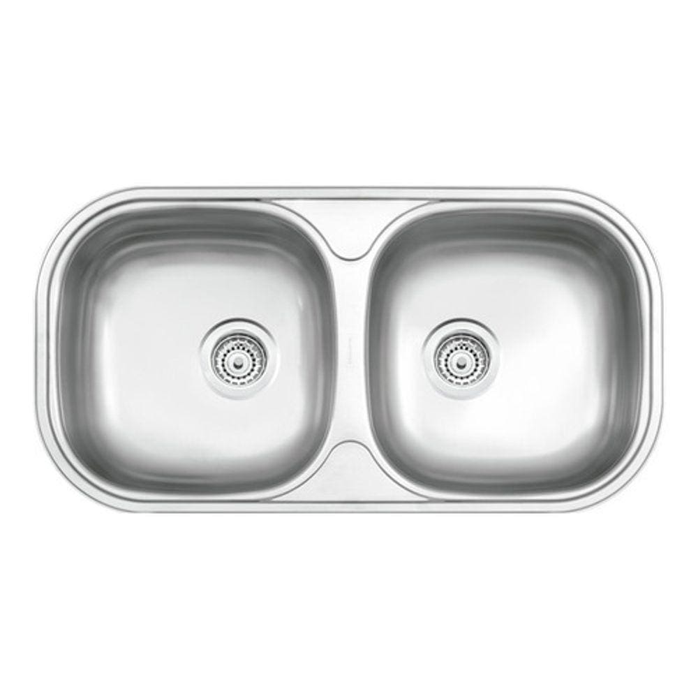 Cuba Embutir/sobrepor Tramontina Isis 2c34bs Inox Ac 78x40