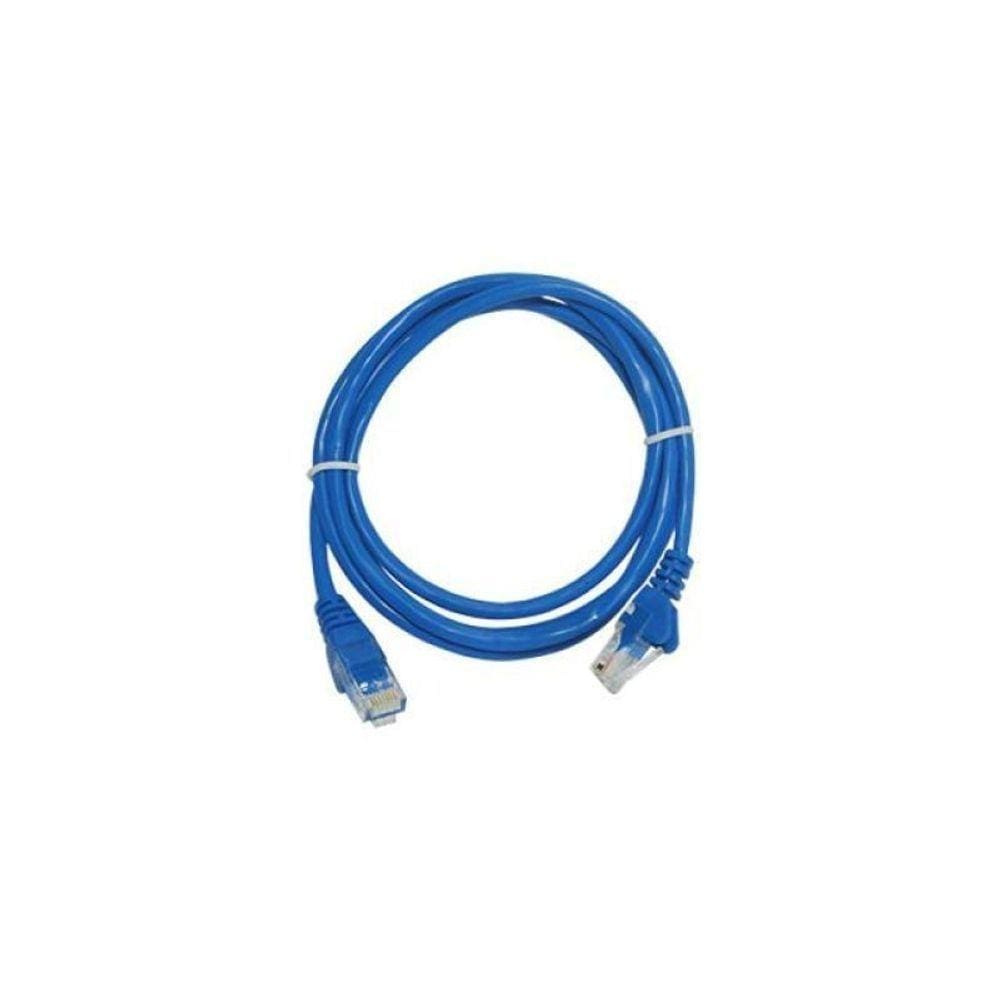 Cabo De Rede Patch Cord Cat6 2 5m Azul Seccon