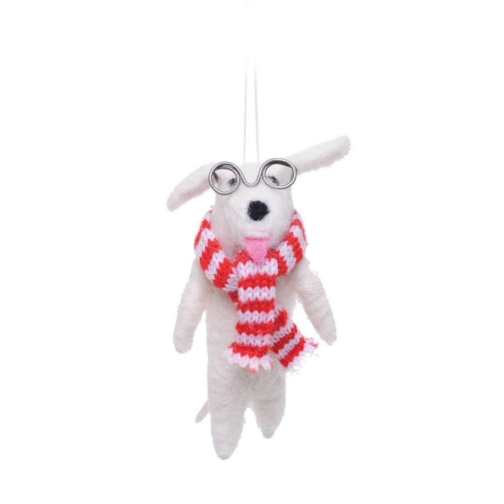 Enfeite Natal Pendurar Cachorro 11x6x20cm 1019255