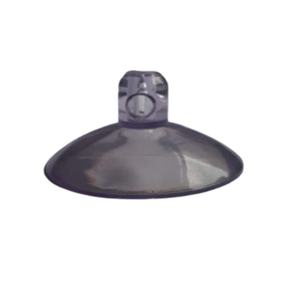 50 Ventosas 4 Cm Cabeça Redonda Silicone Vidro Acrílico Pvc