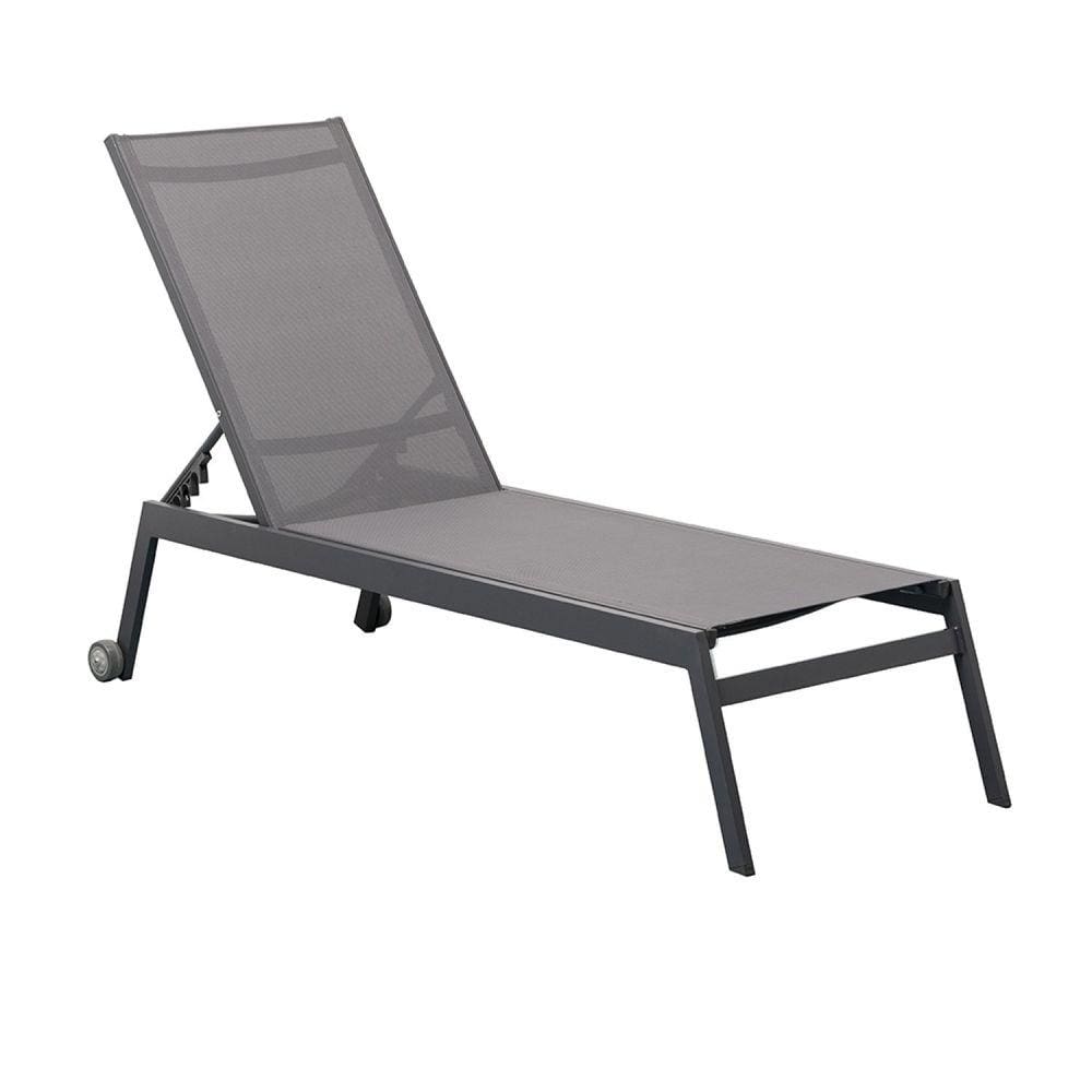 Espreguiçadeira Chaise Itaguá Rivatti Grafite