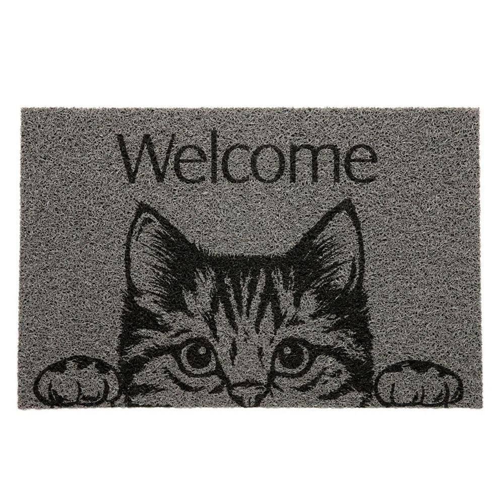 Tapete Kapazi Vinil 01PETCWEL01 40X60 Pet Cat Welcome