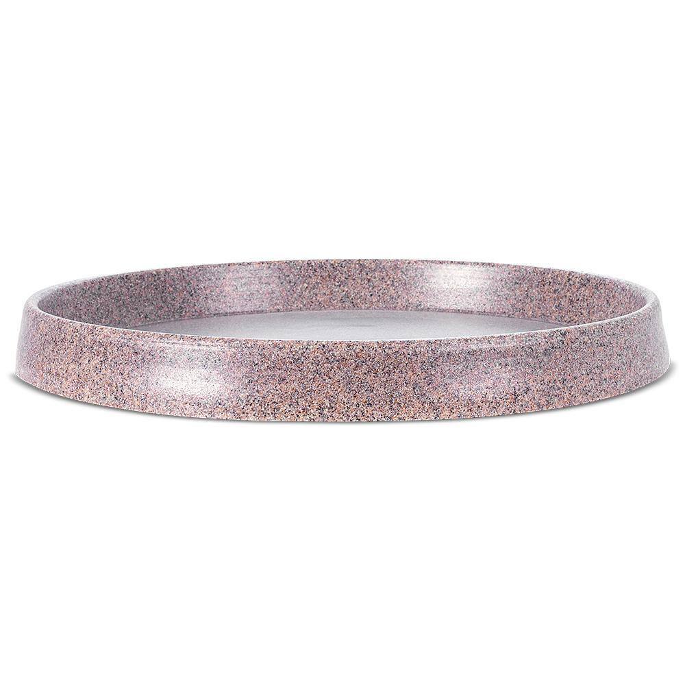 Prato para Vaso de Planta Redondo Pedra 24cm Afort