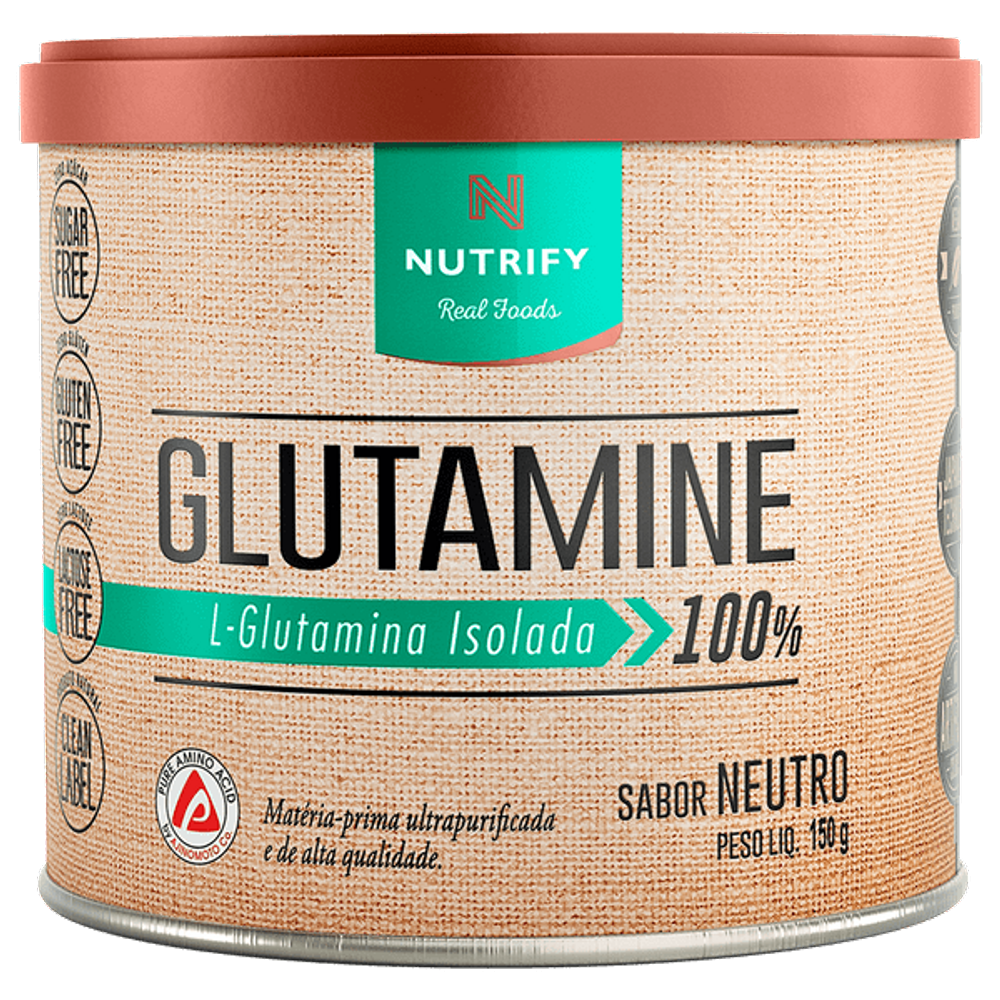 Kit 2X: Glutamine Glutamina Isolada Nutrify 150g