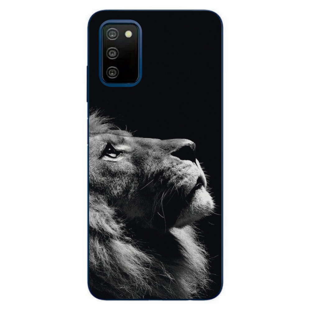 Capa Case Capinha Samsung Galaxy A03S Masculina Leão