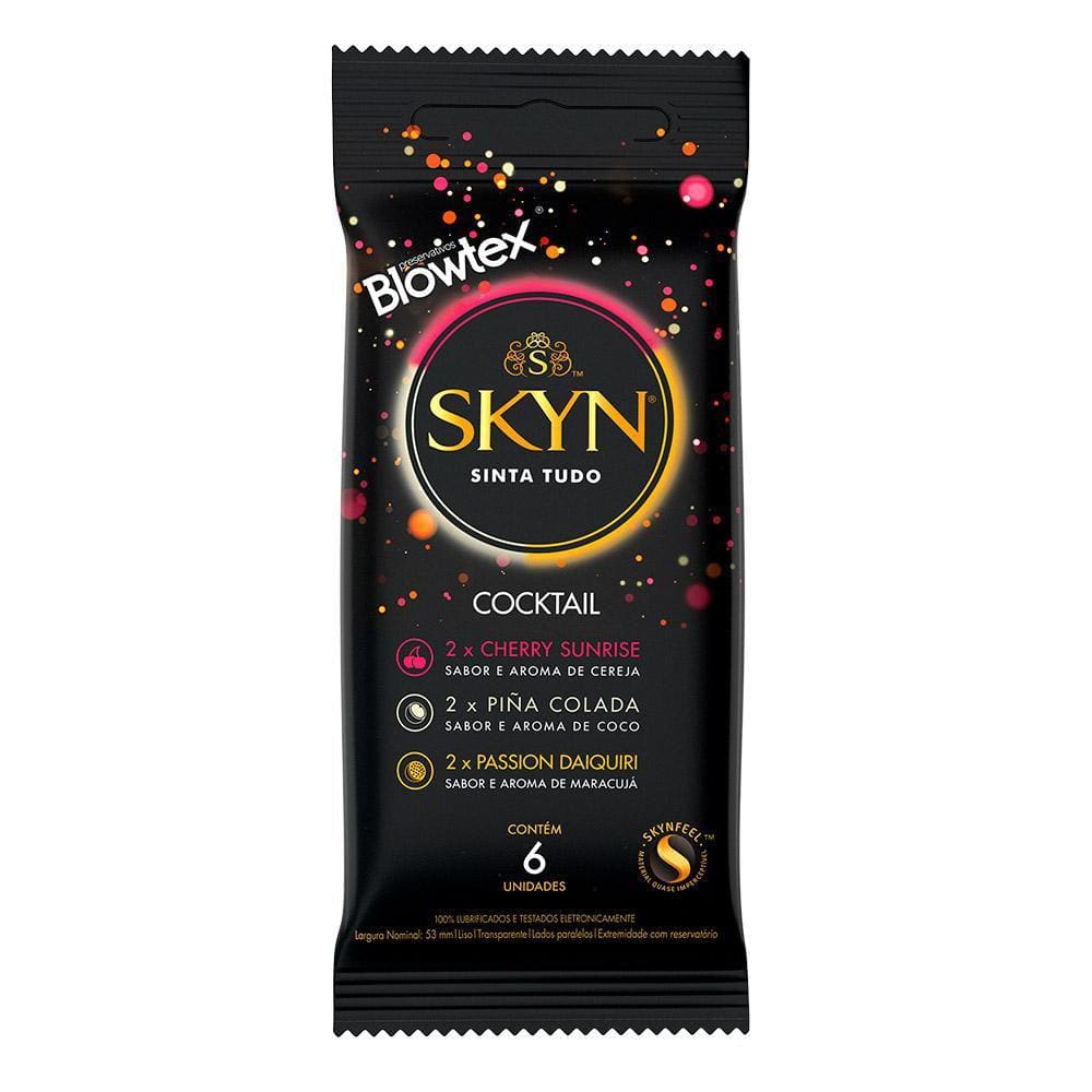 Preservativo SKYN Cocktail c/ 6 Unidades