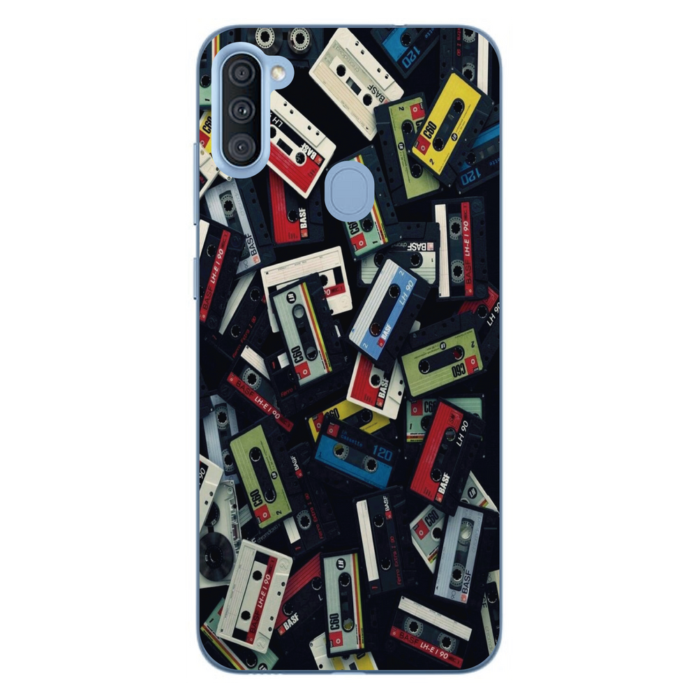 Capa Case Capinha Samsung Galaxy A11 Masculina Fitas Cassete