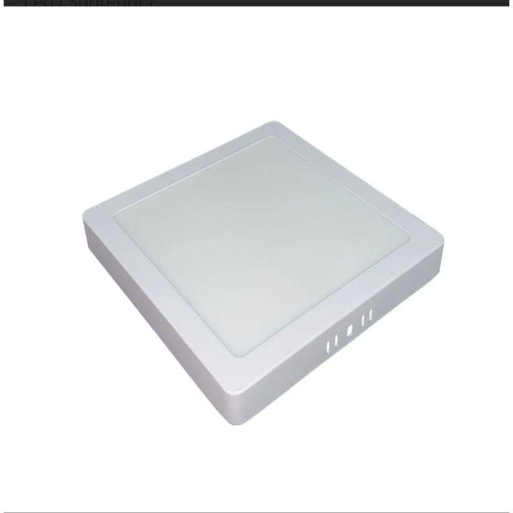 Paflon De Led Sobrepor 12w 6500k Bronzearte