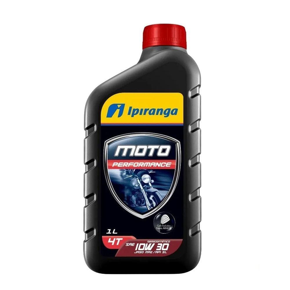 Óleo Moto Performance 10W30 4T 1 Litro Semissintético - Ipiranga