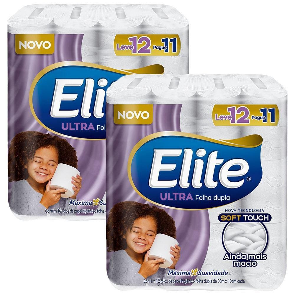 Papel Higienico Elite Folha Dupla Extra