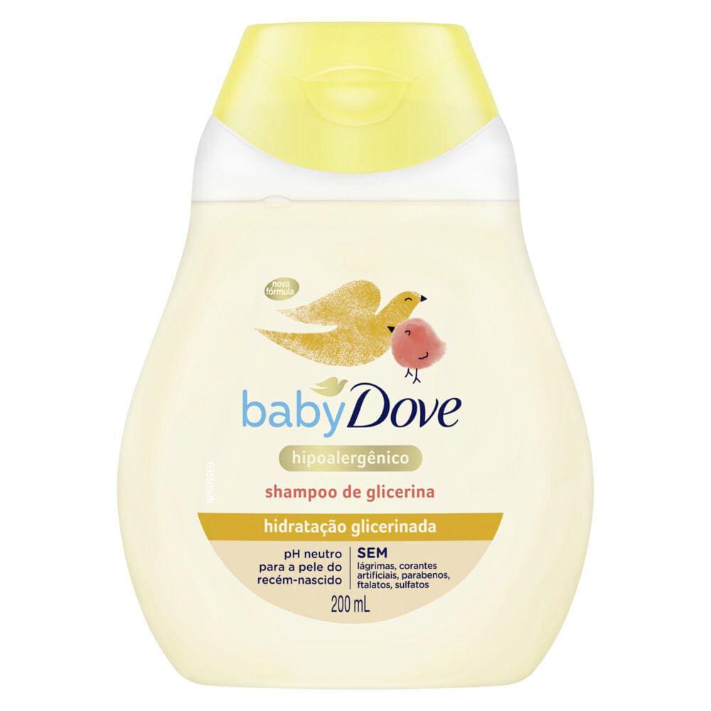 Shampoo Dove Baby Hidratação Glicerinada 200ml