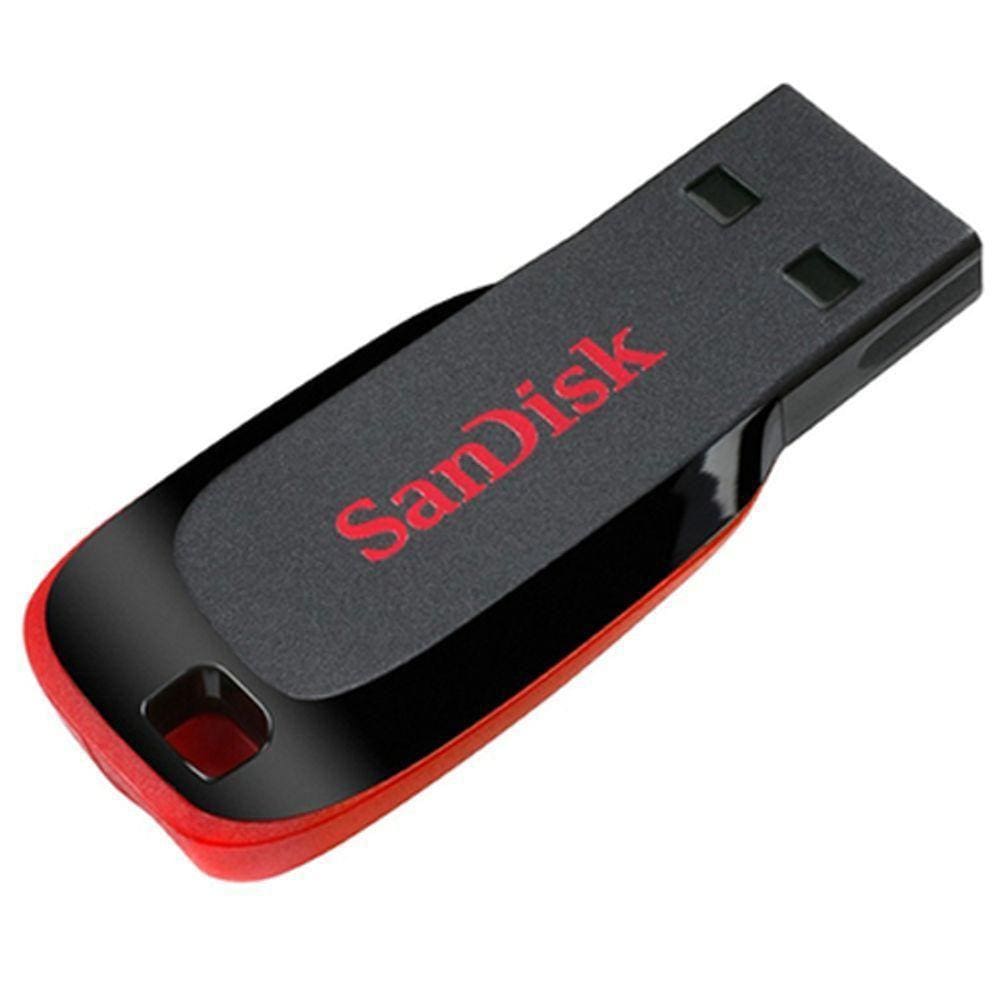 Pen Drive 64Gb Cruzer Blade Sandisk Usb 2.0