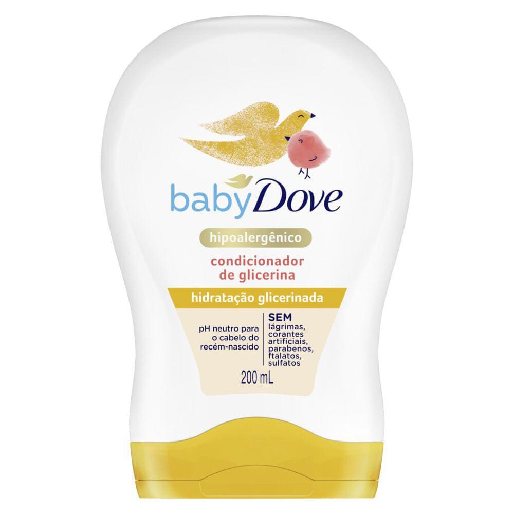 Condicionador Dove Baby Hidratação Glicerinada 200ml