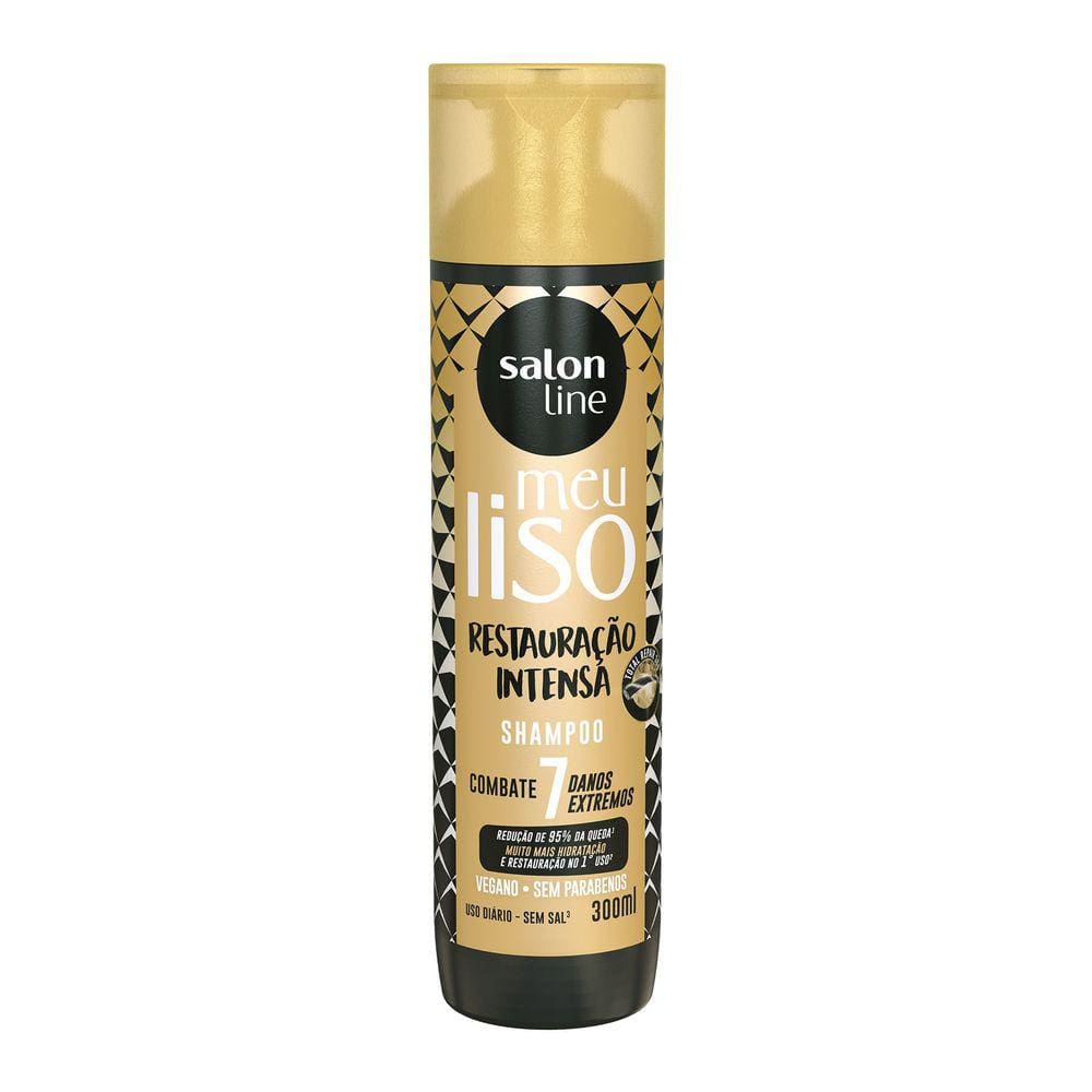 Shampoo Salon Line Meu Liso Restauração Intensa 300Ml