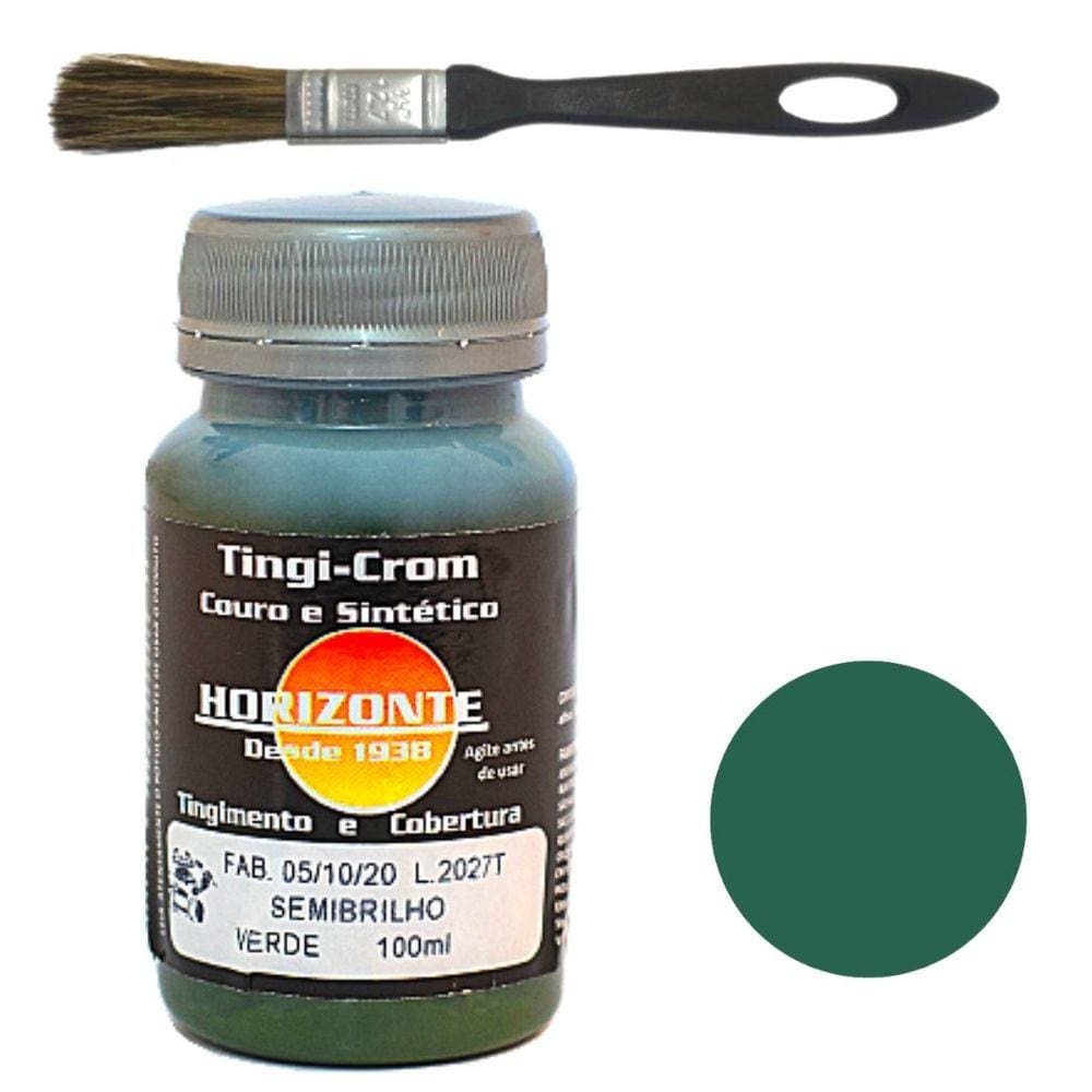 Tinta para Calçados / Bolsas / Jaquetas em Geral - Artigos de Couro e Sintéticos - Cor: Verde