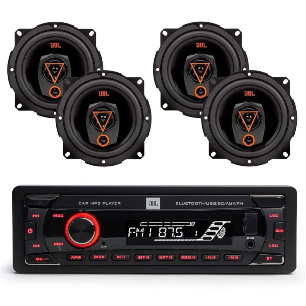 Som Celebrity 100 JBL + 2 Pares de Alto-Falantes 5\" JBL