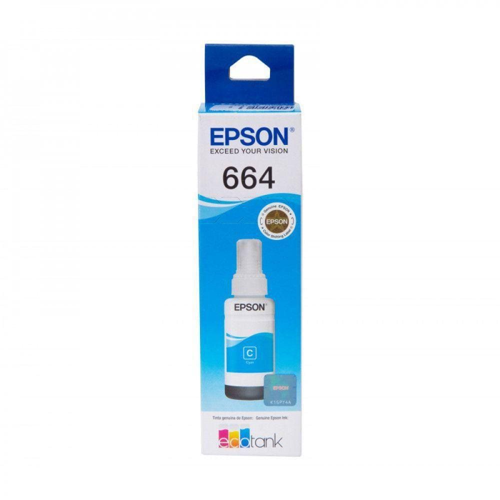 Refil De Tinta Epson T664220 (l200/l365) Ciano