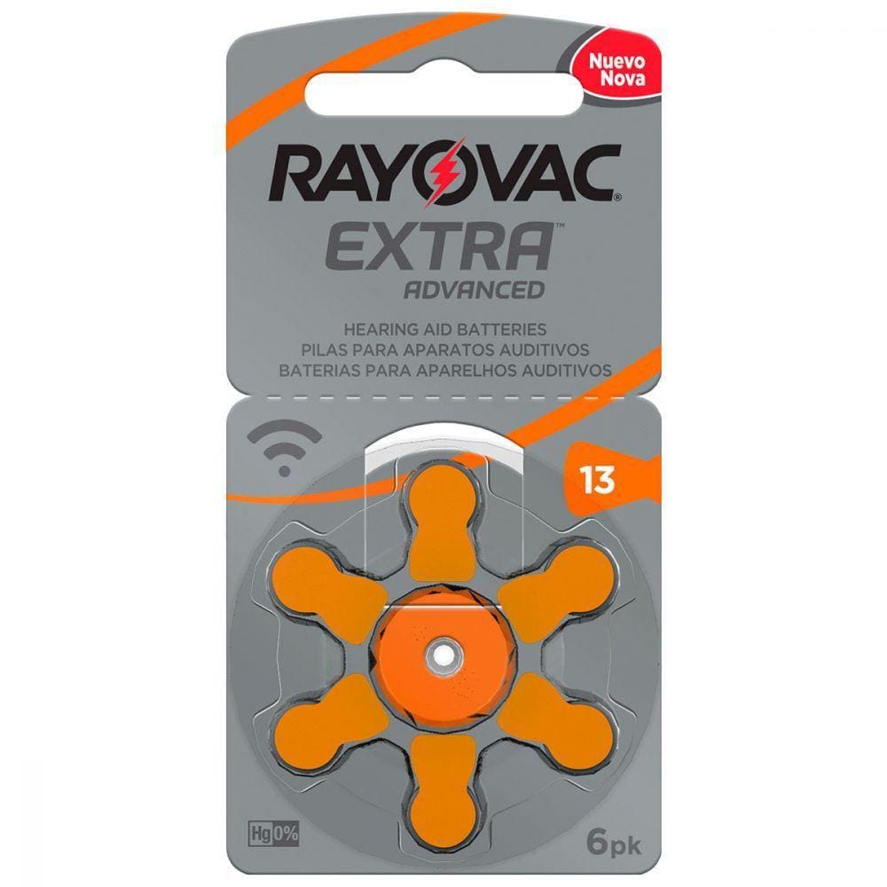 Bateria Auditiva Tamanho 13 Com 6 13Aux-6Xebra