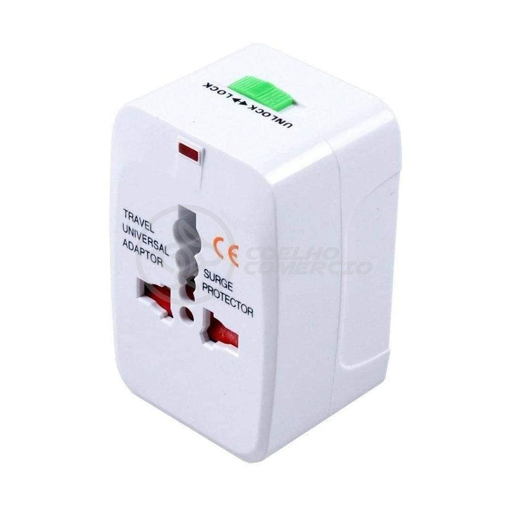 Adaptador Tomada Universal Padrão 150 Países Bivolt