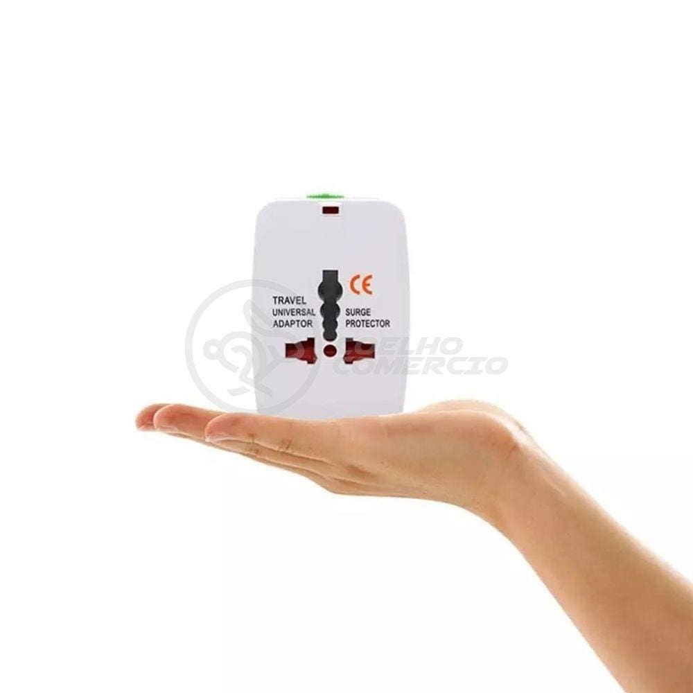 Adaptador Tomada Universal Padrão 150 Países Bivolt