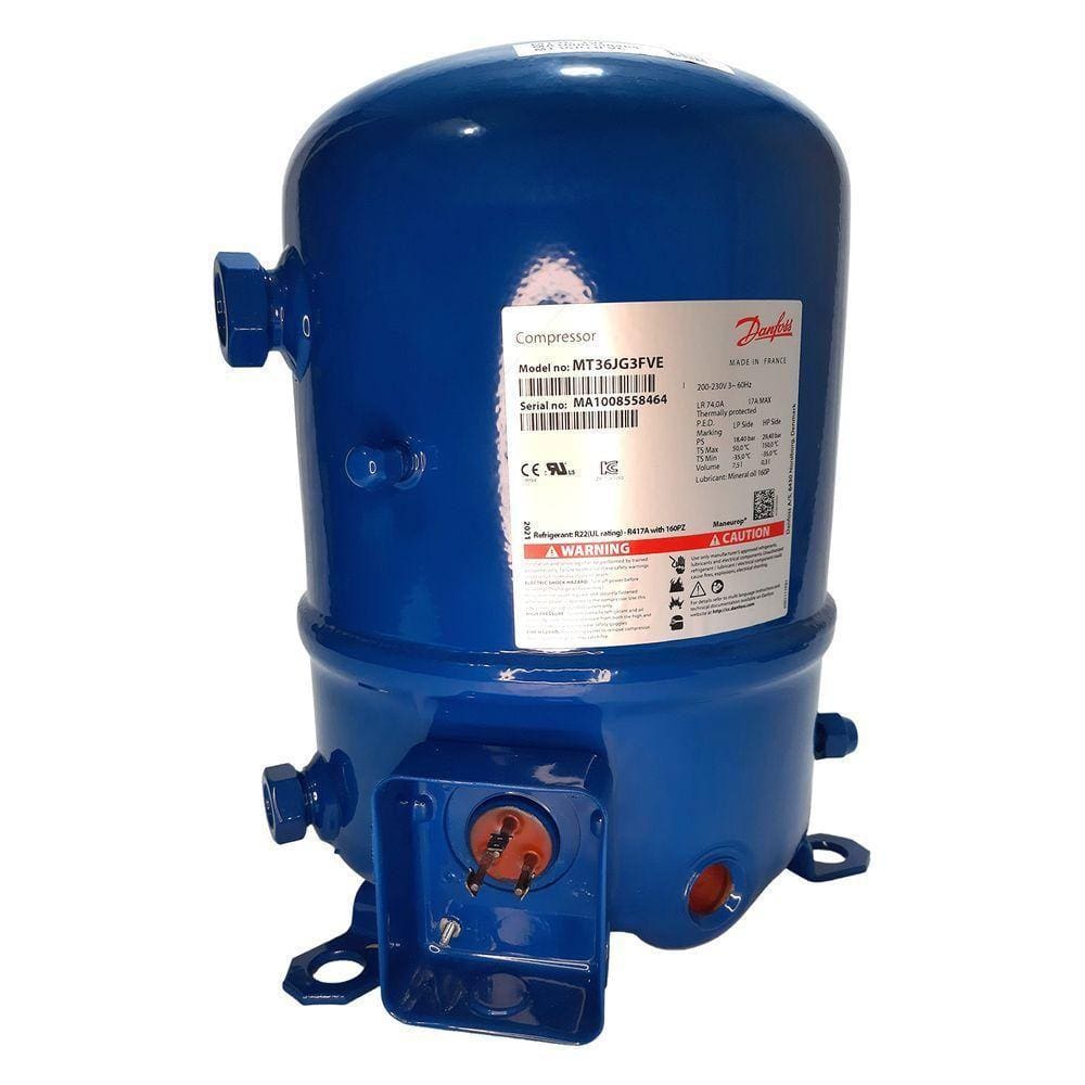 Compressor Danfoss Mt32 2,75hp 220v/3 R22